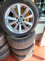 4 originele OEM BMW-velgen met 17 BMW 5-serie E60 E61-banden, Ophalen of Verzenden, BMW