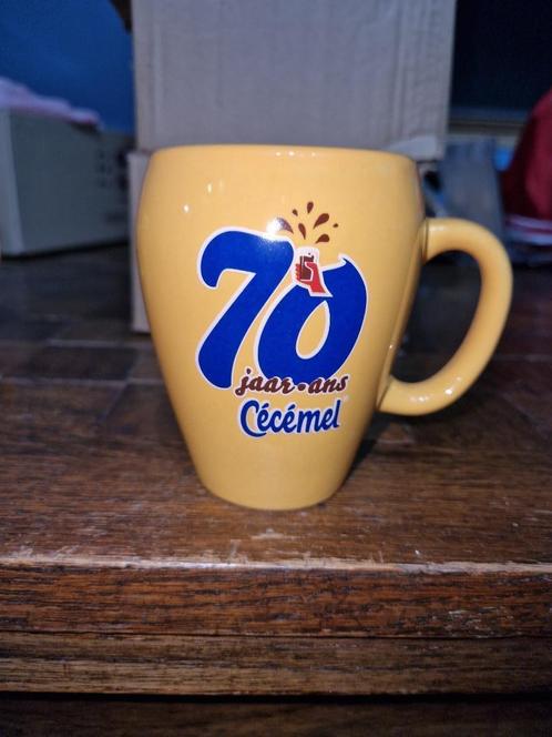 Cecémel speciale mok van 70 jaar te koop per stuk of serie, Verzamelen, Merken en Reclamevoorwerpen, Nieuw, Overige typen, Ophalen of Verzenden