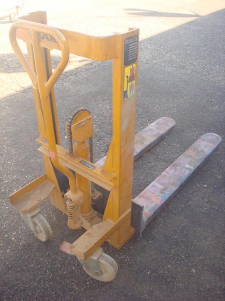 Stapelaar Handstapelaar Palletstapelaar BAKA1000 mm 1000 kg, Auto diversen, Autogereedschap, Gebruikt, Ophalen