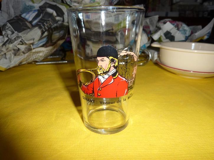 Verre Dinant - Veneur de la Meuse  (Verrerie Reims France), Collections, Marques & Objets publicitaires, Neuf, Autres types, Enlèvement