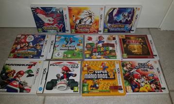 Verschillende 3DS en DS games, Pokemon en Mario en Zelda.! beschikbaar voor biedingen