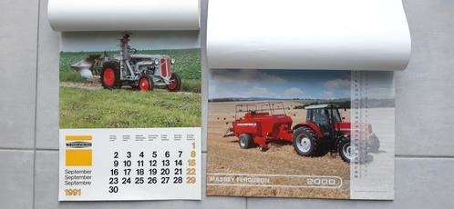 kalender tractoren 2000 Massey Ferguson + 1991 Walterscheid, Verzamelen, Automerken, Motoren en Formule 1, Auto's, Ophalen of Verzenden