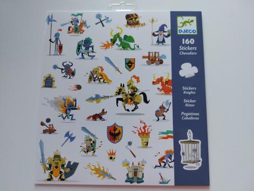 DJECO - NIEUW - set stickers ridder - 160st - slechts 4 euro, Enfants & Bébés, Jouets | Éducatifs & Créatifs, Bricolage, Découverte