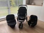 Poussette Maxi-cosy trois en un, Ophalen, Gebruikt, Luchtbanden, Combiwagen