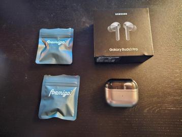 Galaxy Buds3 PRO zo goed als nieuw + extra foam tips beschikbaar voor biedingen