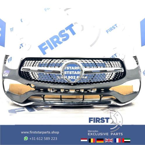 W253 BUMPER GLC FACELIFT AMG + GRIL A2538855904 ZWART WIT GR, Auto-onderdelen, Carrosserie, Bumper, Mercedes-Benz, Voor, Gebruikt