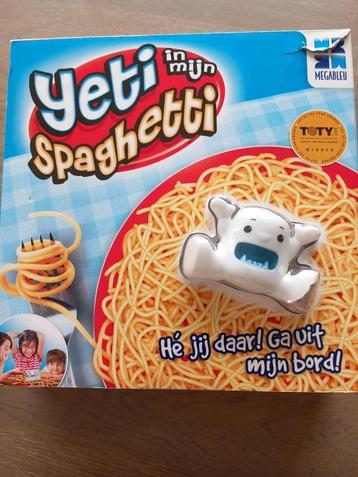 Yeti in mijn spaghetti spel beschikbaar voor biedingen