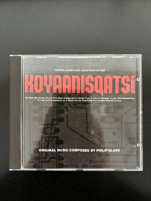 Philip Glass — Koyaanisqatsi (1983), CD & DVD, CD | Musiques de film & Bandes son, Utilisé, Enlèvement ou Envoi