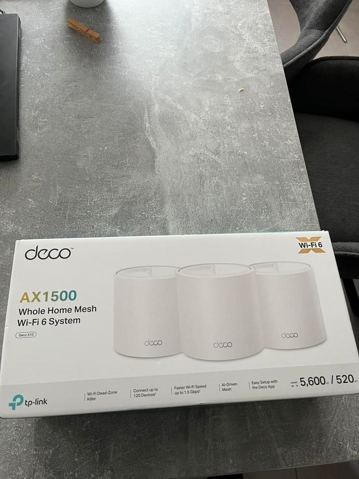 Deco AX1500, Computers en Software, WiFi-versterkers, Zo goed als nieuw, Ophalen