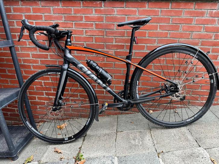 Giant Anyroad, Fietsen en Brommers, Fietsen | Racefietsen, Zo goed als nieuw, Heren, Giant, 15 tot 20 versnellingen, 28 inch, Aluminium