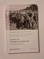 Synopsis van het Belgische arbeidsrecht, Boeken, Studieboeken en Cursussen, Gelezen, Ophalen of Verzenden, Hoger Onderwijs, Intersentia