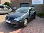 VW Polo1.2 Benzine2006* Airco!* Slechts 154.000Km 12M Garant, Zwart, 1198 cc, 5 deurs, Euro 4