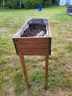 Jardinière sur pieds, Ophalen, Gebruikt, Hout, Balkon
