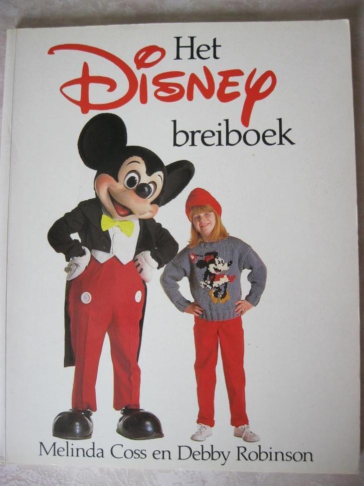 Het Disney breiboek, Hobby en Vrije tijd, Breien en Haken, Gebruikt, Breien of Haken, Patroon of Boek, Ophalen of Verzenden