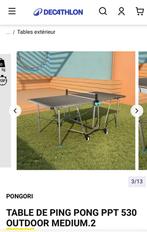 Middelgrote tafeltennistafel voor buiten, Ophalen, Zo goed als nieuw, Tafel Outdoor, Inklapbaar