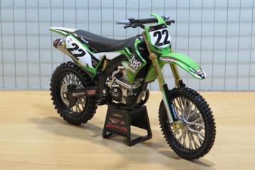 Chad Reed #22 twotwo Kawasaki 2015 KX450F 1:12 57683 beschikbaar voor biedingen