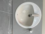 Lavabo, Doe-het-zelf en Bouw, Sanitair, Ophalen, Zo goed als nieuw, Steen, Wastafel