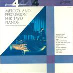 LP Ronnie Aldrich Percussion pour deux pianos 1961, 12 pouces, Jazz et Blues, Utilisé, Enlèvement ou Envoi