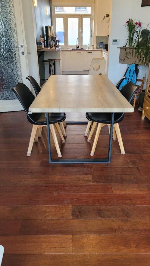 Eettafel - eettafel, Huis en Inrichting, Tafels | Eettafels, Gebruikt, 50 tot 100 cm, 150 tot 200 cm, Vijf personen of meer, Rechthoekig