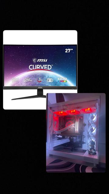 PC gaming + écrant gaming 250hz. Pris négociable., 32 GB, 4 Ghz ou plus, Gaming, SSD