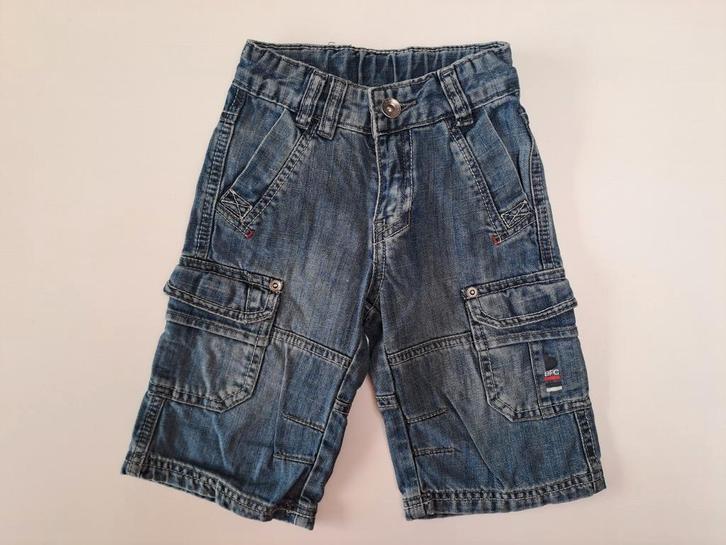 Mt 92 Lange denimshort, Kinderen en Baby's, Kinderkleding | Maat 92, Gebruikt, Jongen, Broek, Ophalen of Verzenden