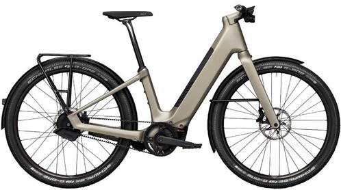Canyon E-stadsfiets : Precede ON CF 9 ST - Champagne, Fietsen en Brommers, Elektrische fietsen, Gebruikt, Overige merken, 47 tot 51 cm