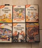 Jeux Mega System : 5 jeux soniques+cartes = 100€. Maintenant, Comme neuf, Enlèvement, À partir de 3 ans, 3 joueurs ou plus