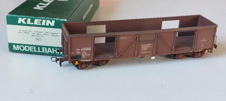 SNCB/NMBS KLEINMODELLBAHN WAGON EAOS *INTERFERRY*HO*DC, Hobby & Loisirs créatifs, Trains miniatures | HO, Comme neuf, Wagon, Autres marques