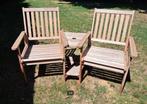 Houten twinseat, Ophalen, Gebruikt, Hout