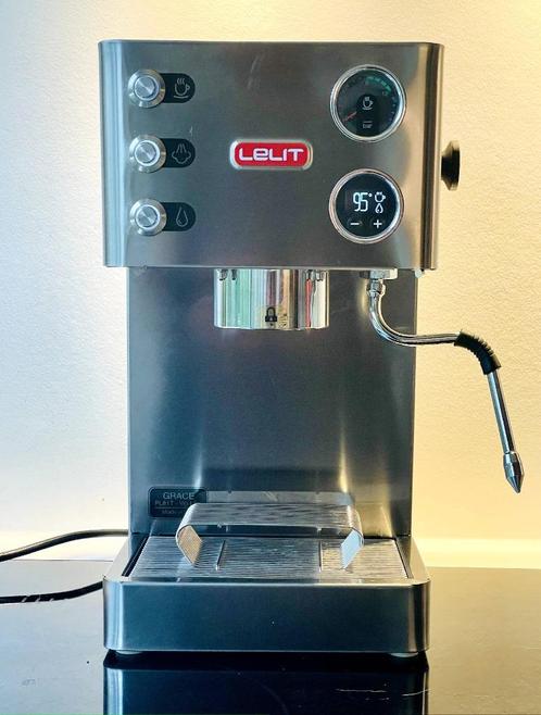 LELIT GRACE Expressomachine PL81T, Elektronische apparatuur, Koffiezetapparaten, Gebruikt, Gemalen koffie, Espresso apparaat, 1 kopje