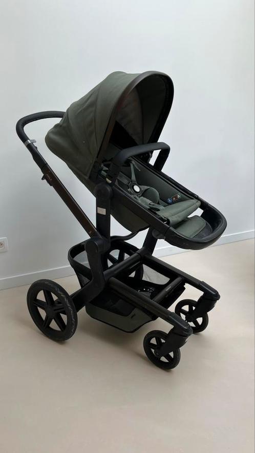Joolz Day+ Zwart Groen - full option, Kinderen en Baby's, Kinderwagens en Combinaties, Kinderwagen, Overige merken, Met reiswieg