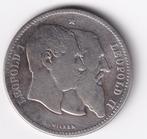 2 Francs 1880 Belgique « 50 ans d'indépendance », Argent, Enlèvement ou Envoi, Monnaie en vrac, Argent