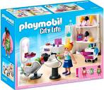 Playmobil - Salon de Coiffure (5487), Ophalen of Verzenden, Zo goed als nieuw, Complete set