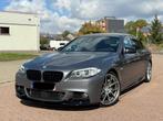 BMW 525d 3.0 pack m, Auto's, BMW, Euro 5, Zwart, Leder, 5 deurs