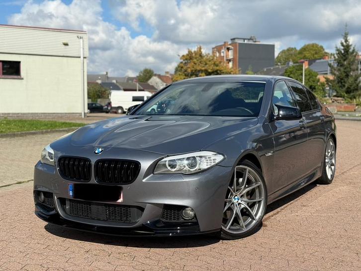 BMW 525d 3.0 pack m, Auto's, BMW, Particulier, 5 Reeks, Bluetooth, Diesel, Euro 5, Berline, 5 deurs, Automaat, Zilver of Grijs