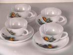 Vintage espresso kopjes en ondertasjes, Huis en Inrichting, Keuken | Servies, Ophalen of Verzenden