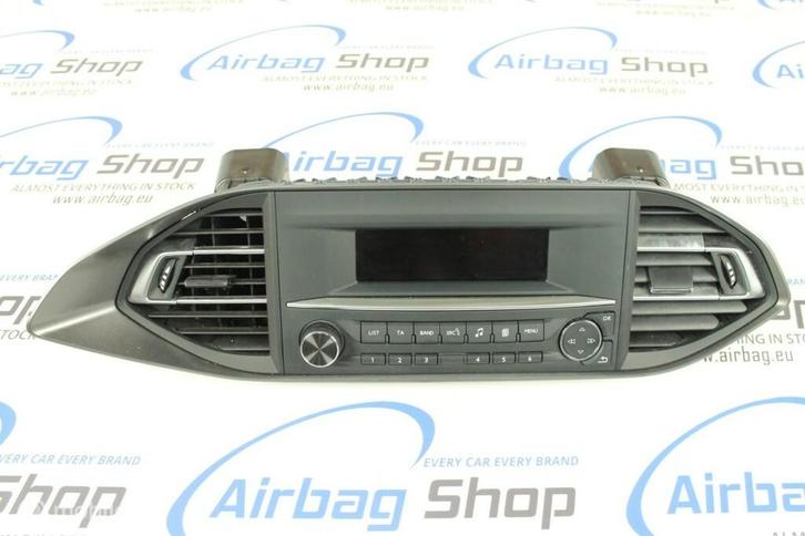 Grille de ventilation avec radio Peugeot 308  (2013-....), Auto-onderdelen, Airco en Verwarming, Gebruikt, Ophalen of Verzenden