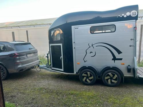 Paardentrailer Cheval, Dieren en Toebehoren, Paarden en Pony's | Trailers en Aanhangwagens, Zo goed als nieuw, Ophalen