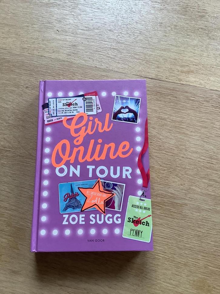 Zoe Sugg - On tour, Boeken, Kinderboeken | Jeugd | 13 jaar en ouder, Ophalen of Verzenden