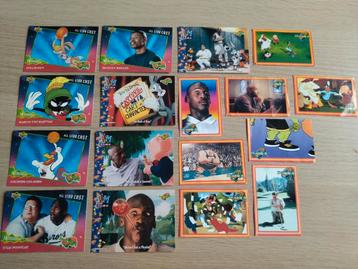 Michael Jordan upper deck space jam kaarten en stickers  beschikbaar voor biedingen