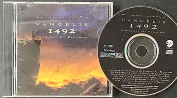 VANGELIS - 1492 Conquest of paradise (CD) beschikbaar voor biedingen