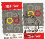 2 ZEGELS 3539  JAAR 2006 GESTEMPELT, Postzegels en Munten, Postzegels | Thematische zegels, Overige thema's, Verzenden, Gestempeld