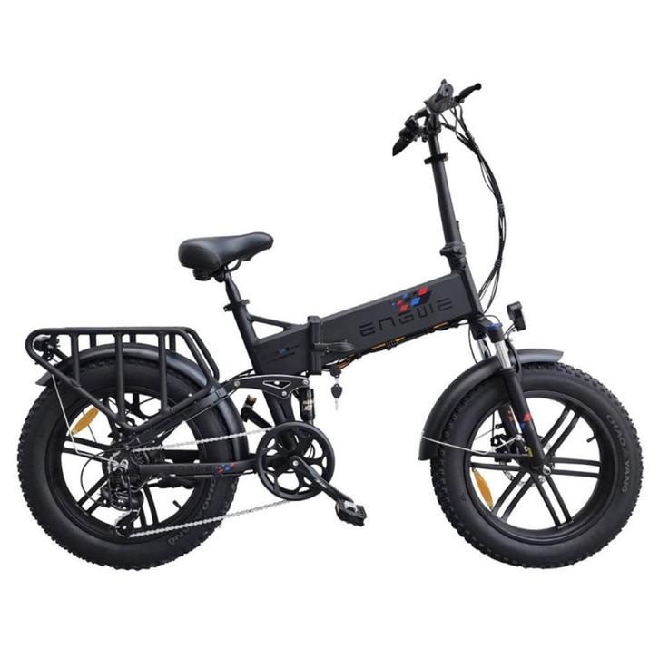 ENGWE X 20 Inch 25Km/h 48V 13AH 250W elektrische fiets zwart, Sport en Fitness, Overige Sport en Fitness, Nieuw, Verzenden