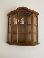 Wandkast in eik, Huis en Inrichting, Kasten | Vitrinekasten, Ophalen, Gebruikt