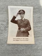 Gebedskaartje koning Leopold, Verzamelen, Ophalen of Verzenden, Gebruikt