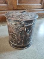 Art naïf, boîte sculptée, Enlèvement ou Envoi