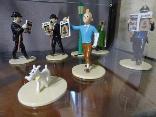 Hergé Tintin série Lisez Tintin Moulinsart plomb (Pixi), Collections, Personnages de BD, Comme neuf, Tintin, Enlèvement