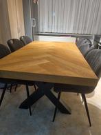 Eettafel + 6 stoelen, Huis en Inrichting, Tafels | Eettafels, Ophalen