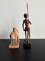 Houten beeldjes: Don Quichot en Sancho Panza, Ophalen