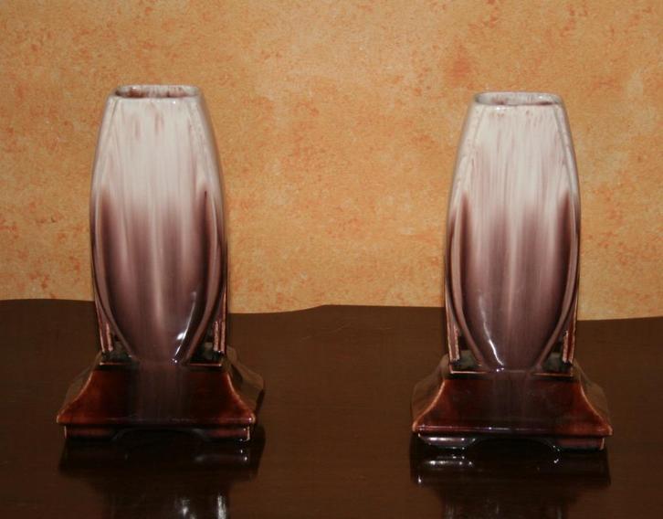 2 Thulin art deco vaasjes, Antiek en Kunst, Antiek | Keramiek en Aardewerk, Ophalen of Verzenden